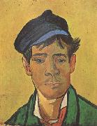 Vincent Van Gogh Young Man with a Cap (nn04) oil painting on canvas